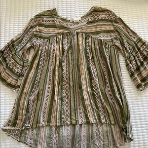 Paisley Lane Patterned Blouse